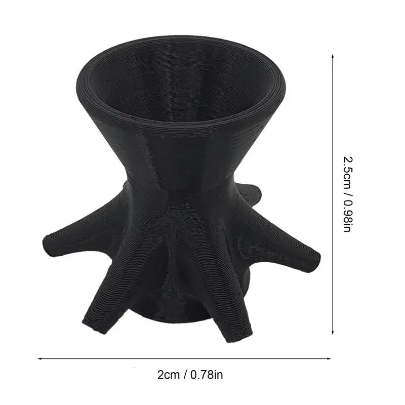 Reusable Paint Pouring Split Cup Mini 7-Leg Funnel Split Cup for DIY Making Pour Painting Mandala Flower Pattern Paint