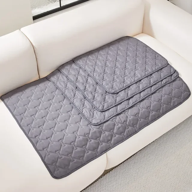 Water Repellent Dog Bed Sheet Covers Non-Slip Pet Bedspread Pad Cats Dogs Sofa Protection Slipcover Reusable Furniture Protector 5