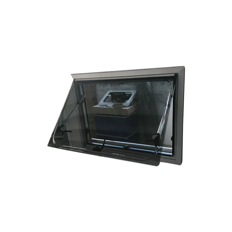

Good Quality Motorhome Accessories Double Glaze Right Angle Extrapolated Window RV Window