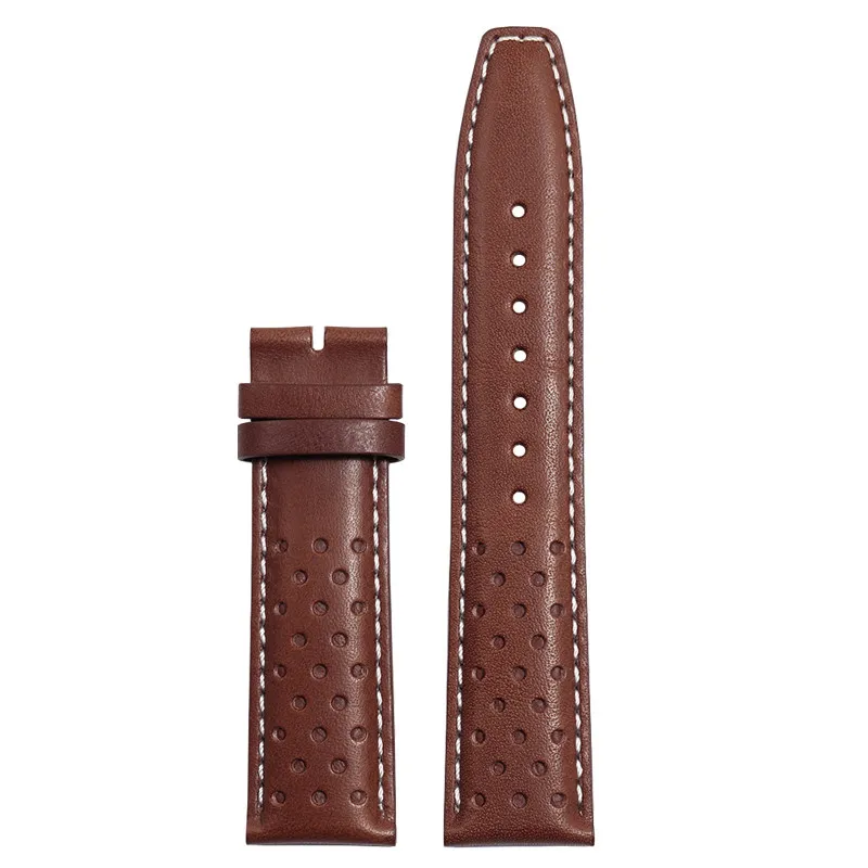 Men's 22mm Leather Watch Strap - Premium Quality Strap
