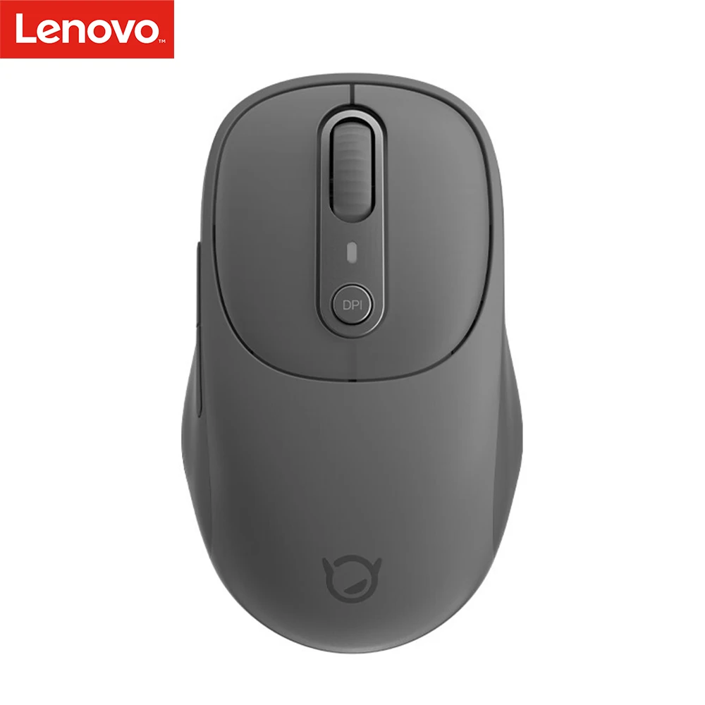  Lenovo Xiaoxin PLUS BT Wireless Mouse 1600DPI Bluetooth 3.0/5.0 Smart Sleep Function Universal Charging Mice for Windows 7 8 10 