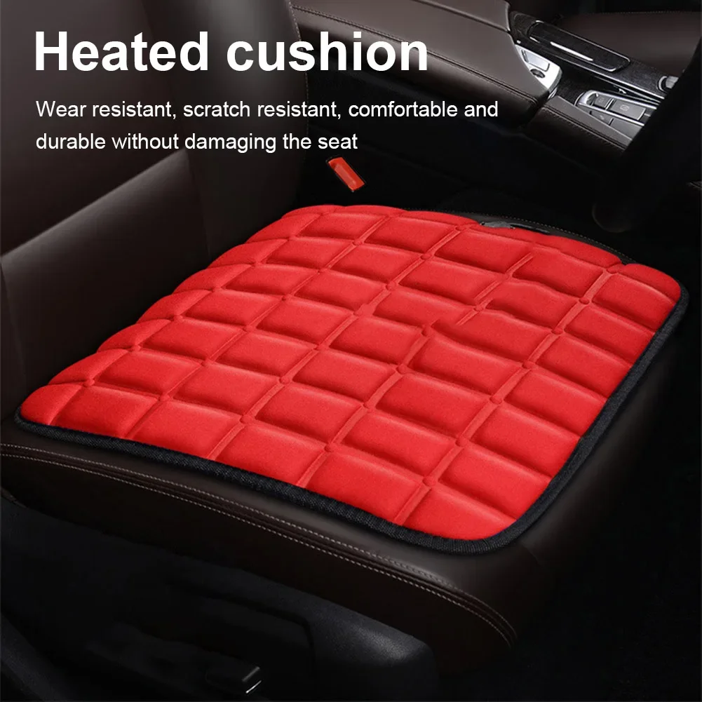 12V Car Seat Heated Cover Universal Heating Electric Car Seat Heater 5V USB Heated Winter Car Seat Heating Pad Auto Interior