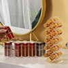Acrylic Lipstick Holder Organizer 9/16 Slots Clear Lip Gloss Fish Shape Tower Case Display Stand Storage Box Makeup Cosmetic 4