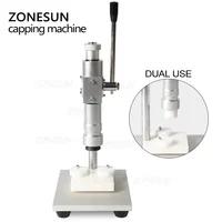 ZONESUN Manual Crimping Machine Perfume Crimper Capper Metal Collar Cap Press Capping Machine Spray Crimper Seals ZS-TYG2 2