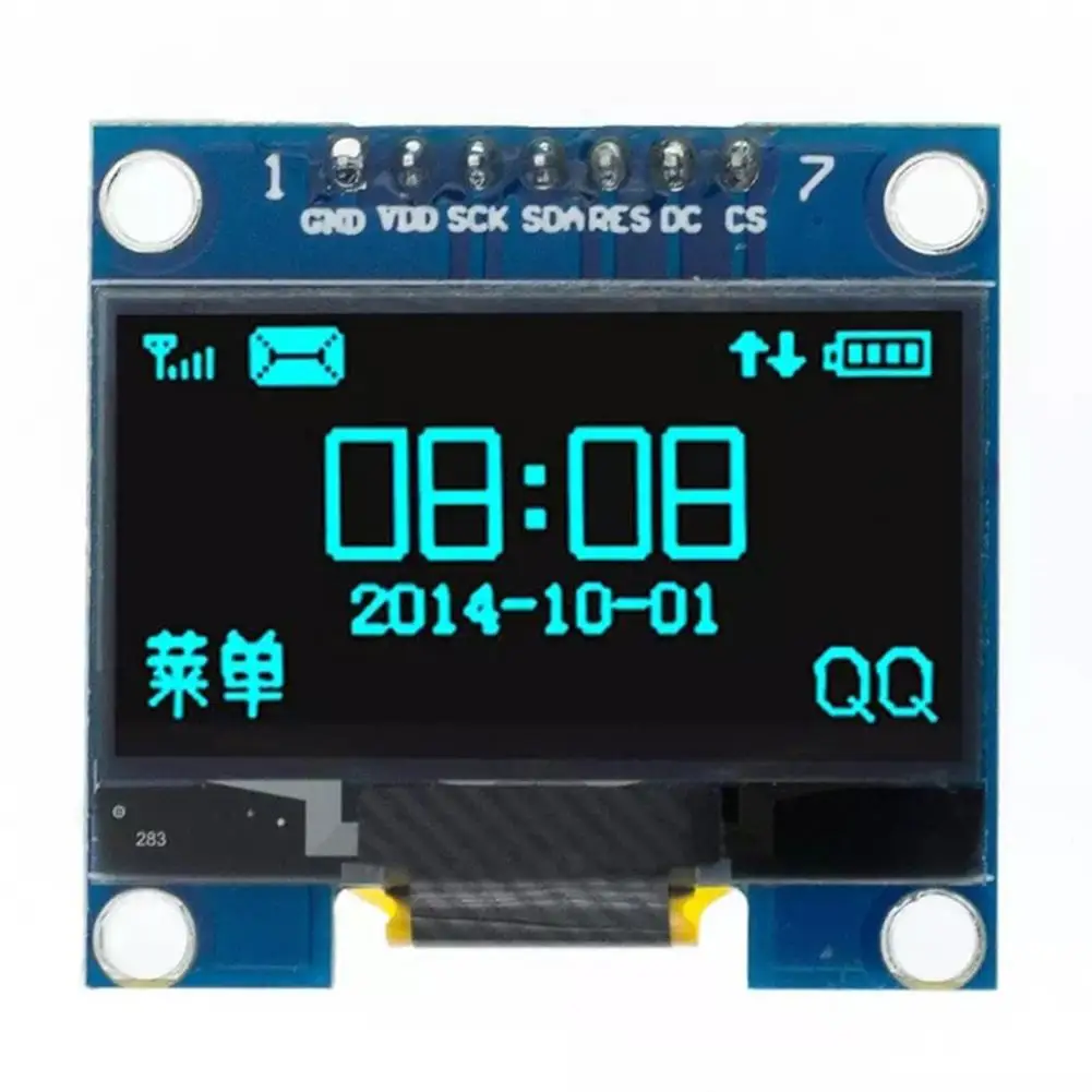 OLED  1.3 ġ ÷ , ȭƮ  128X64SPI/IIC  ÷ ġ ÷ LCD LED I2C OLED  1.3 Q6K2
