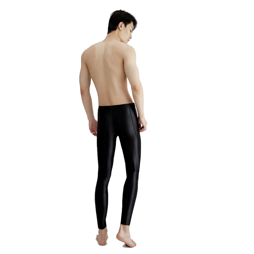 AMORESY-Ares Series Nude Men's Leggings, Basketball, Football, Breathable, High Brightness, Tight Elastic Fitness Pants 6