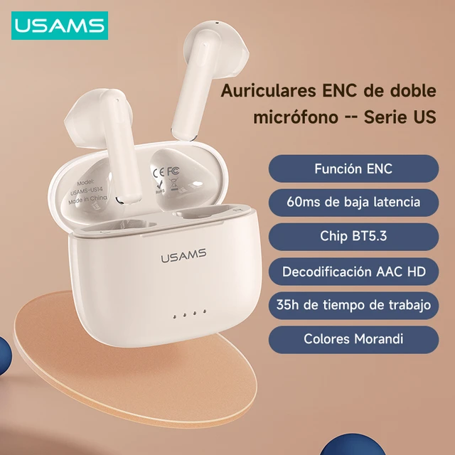 Auriculares Inalambricos In-ear TWS Bluetooth 5,1 Usams - Color