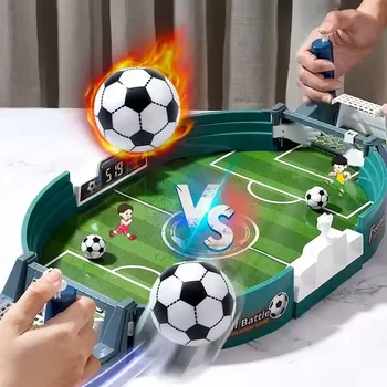 Grande Tavolo da Calcio da Scrivania per Bambini, Gioco da Tavolo Competitivo a Due Giocatori, Gioco Interattivo Calcio Genitore-Figlio