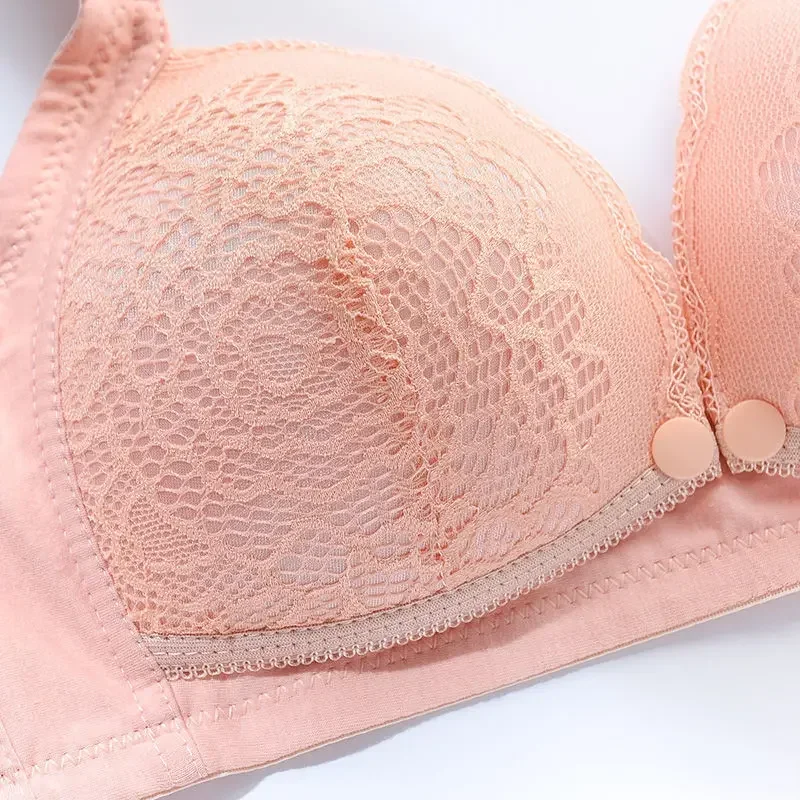 Maternity Bra Wire Free Front Closure Breastfeeding Nursing Bra Pregnant Women Sleeping Bras Soutien Gorge Allaitement Underwear nursing bra ladies bra women bra