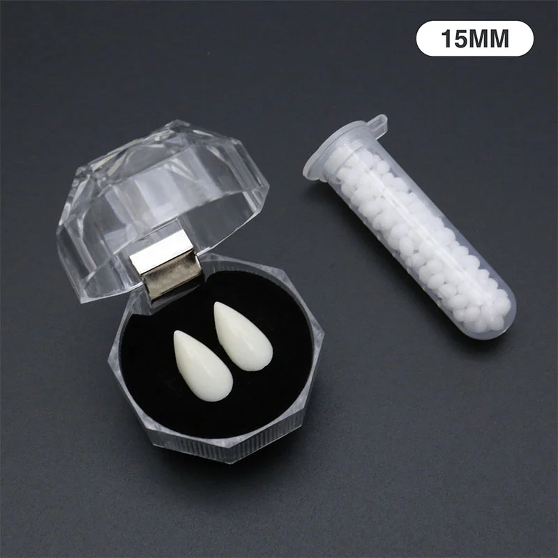 Spooky Halloween Vampire Teeth with Adhesive