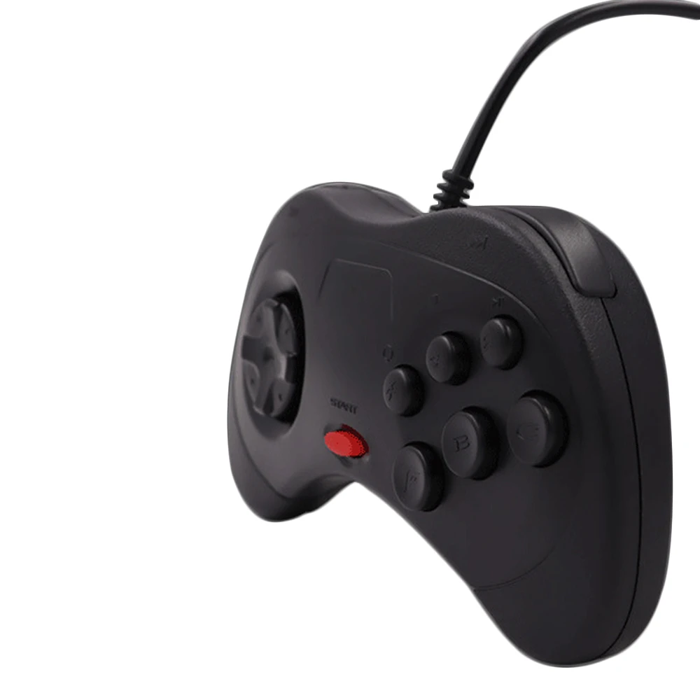 ο USB   е 6 ư  Ʈѷ JoyPad Joystick For Sega for Saturn ý Ÿ Mac  PC 