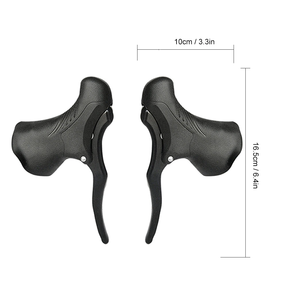 Bicycle Brake Handle Anti-slip MTB Road Bike Aluminum Front Rear Brake Levers Drop Bar Bicycle Handlebar Bike Accessories