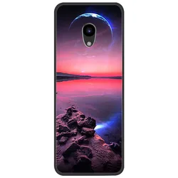 Premium Soft Silicone Shockproof Black Phone Case - Durable TPU Back Cover - Qin F21 Pro (FV01YGM)
