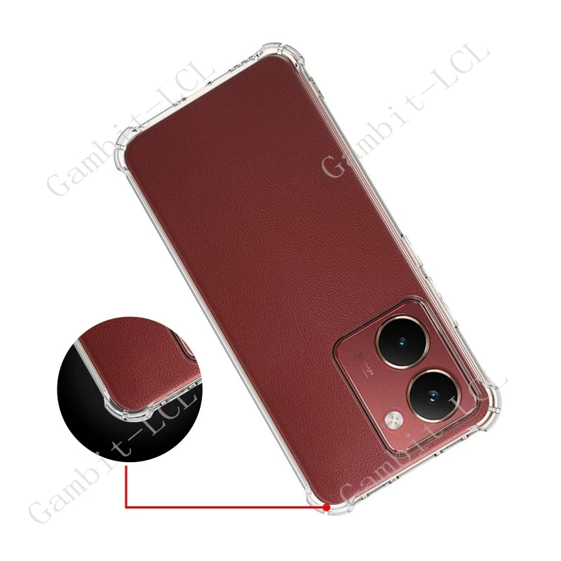 Shockproof Anti-Falling TPU Back Case Cover
