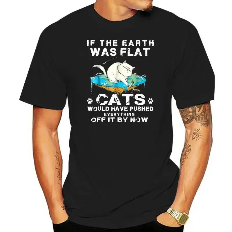 

Футболка Мужская/женская с принтом «If The Earth Was Flat»