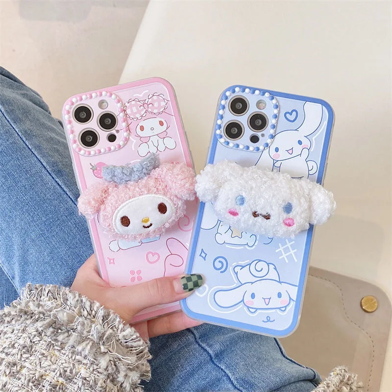 Sanrio Cinnamonroll Melody Cartoon Doll Phone Cases For Iphone 13 12 11