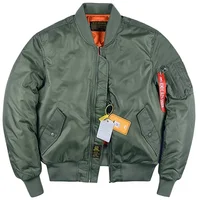 New Autumn Winter Warm Bomber Jacket Men's Army Military Tactical Padded Thick Coat Flight MA1 Aviator Pilot Baseball Jacket 1