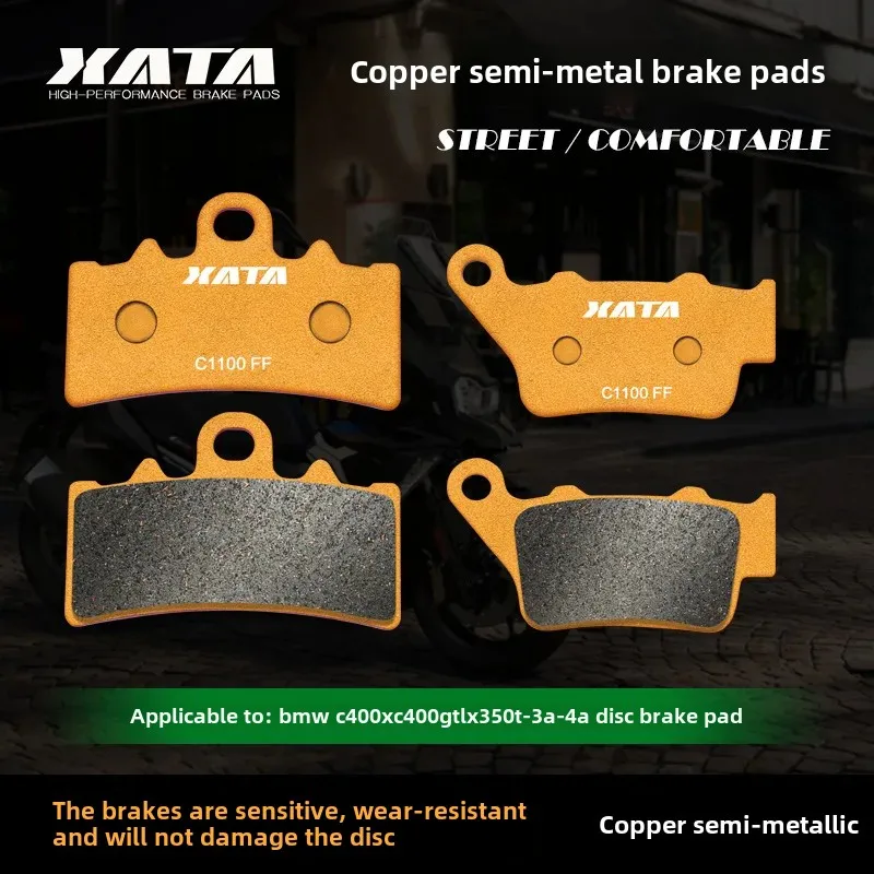 XATA Half Metal Brake Disc KTM RC DUKE 125 200 250 390 ADV Motorcycle Brake Pad Accessories from China Mainland