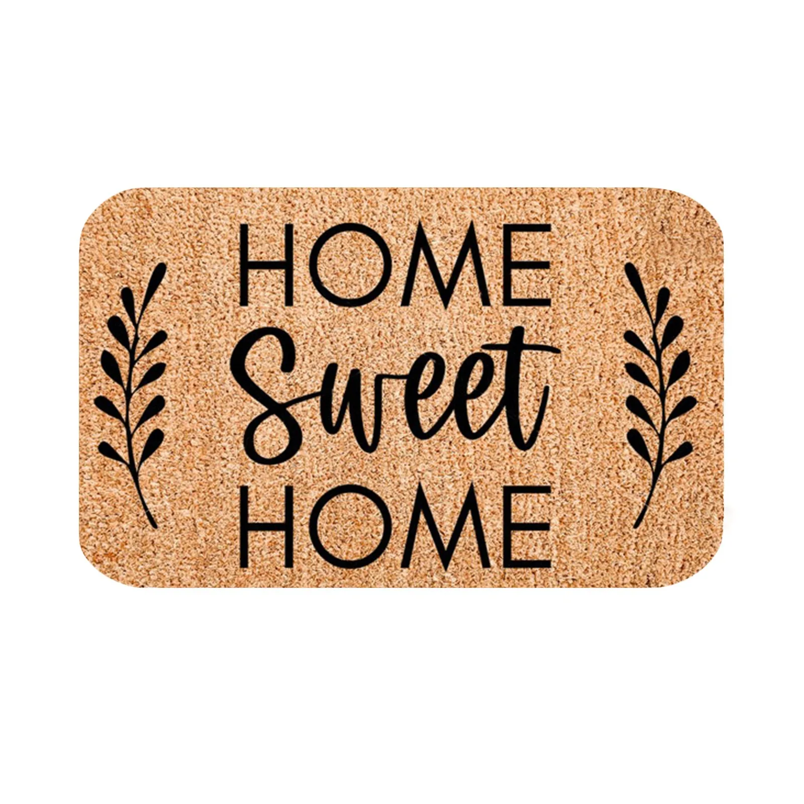 Coir Welcome Mats For Front Door Entrance Doormat Hallway Bedroom Kitchen  Floor Rugs Non-slip Funny Door Mats Outside Carpet - Mat - AliExpress