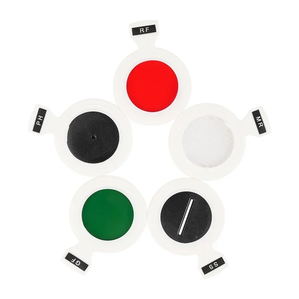Aist Optics Adjustable Optical Eyewear Lenses with Plastic Rim - 26mm Diameter