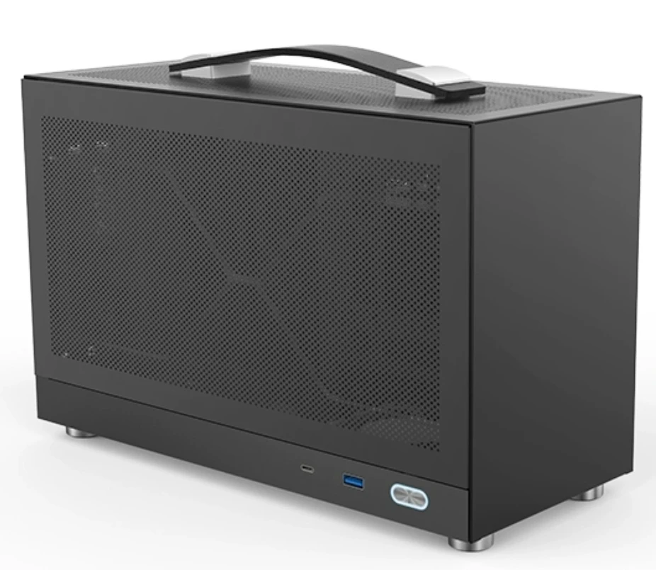 Shiny Snake S300 8.1L MESH ITX Chassis - Type-C Version(Extra I/O