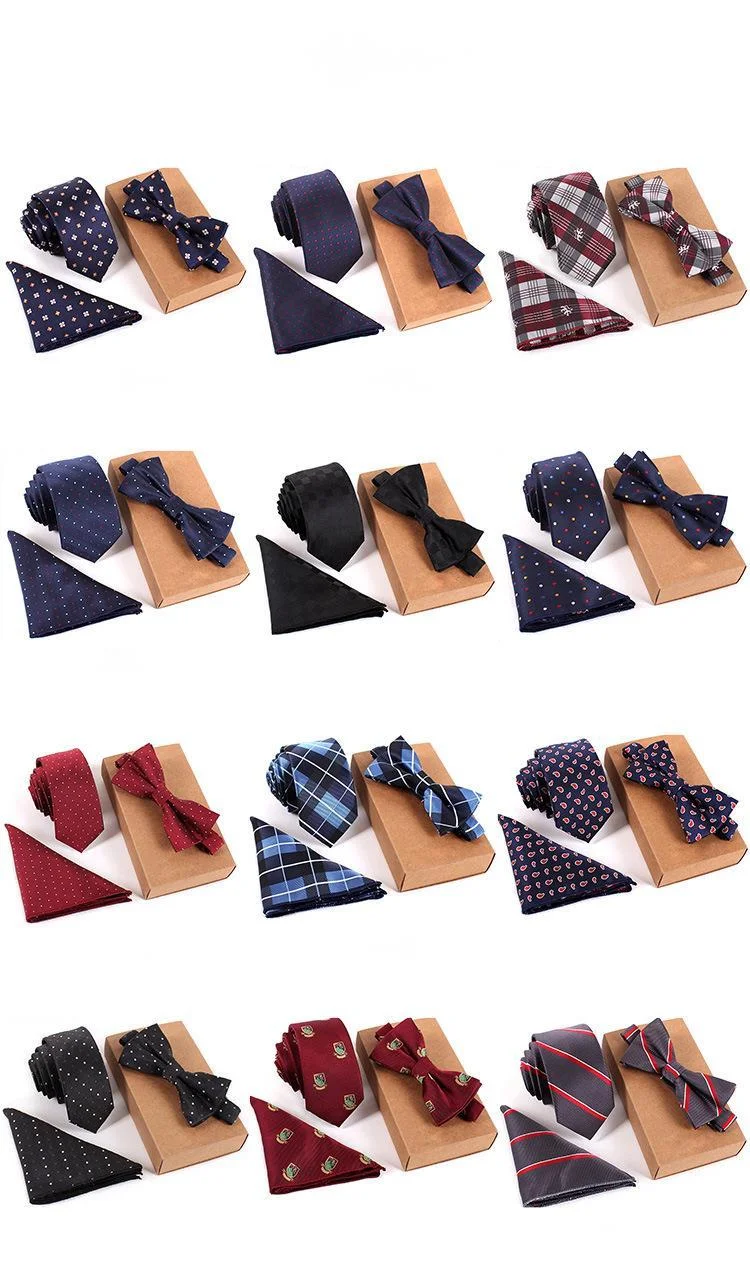Nuovo set di cravatte da lavoro di vendita calda: sposo, testimone, papillon da presentatore, papillon da avvocato, papillon da ospite_voghion.com