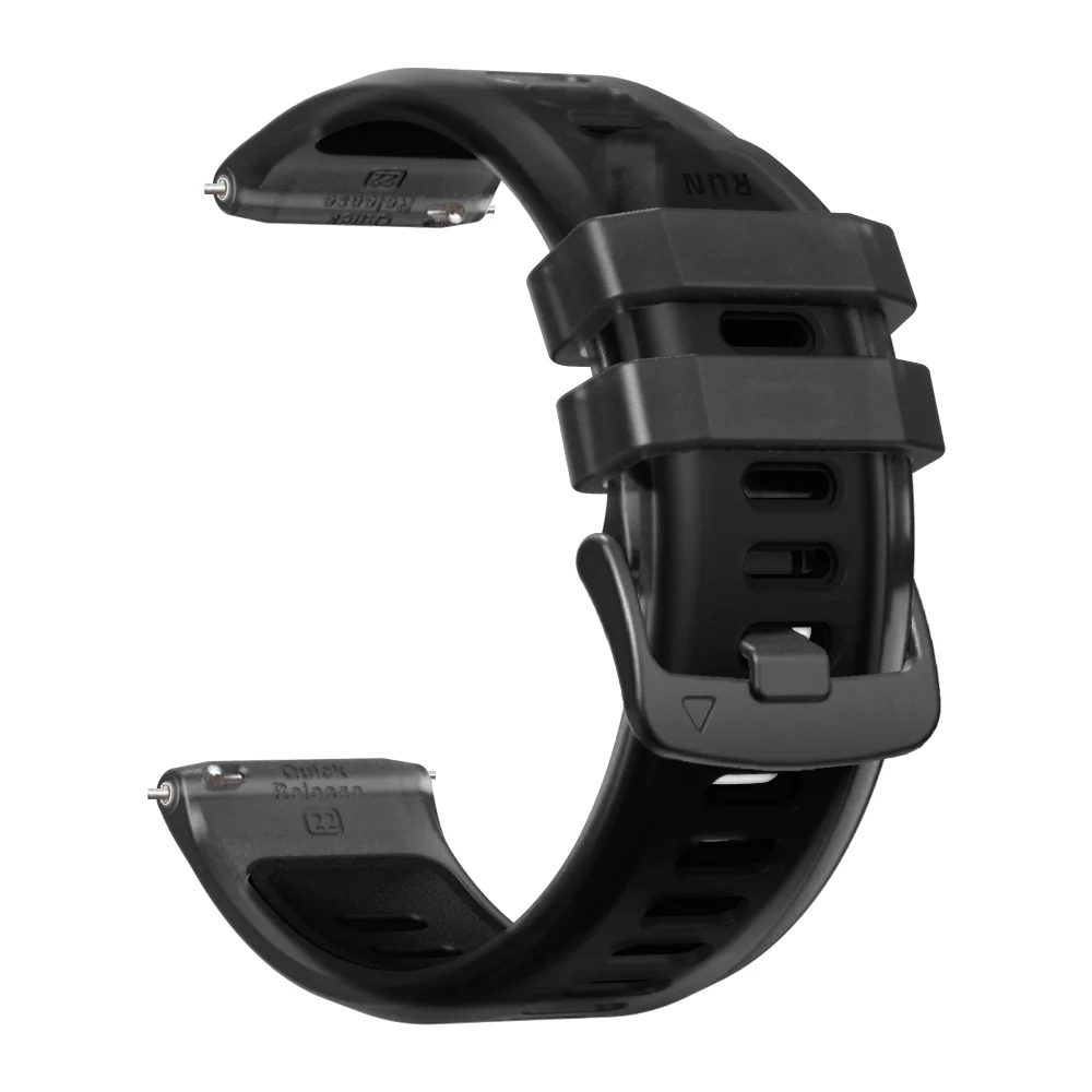Premium Silicone Sport Wristband - 22mm Watch Band