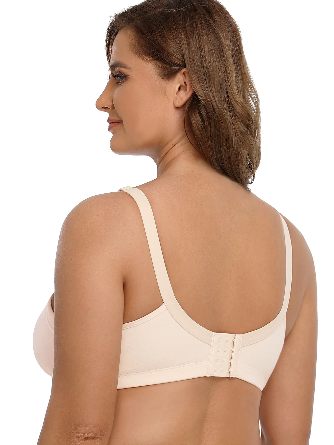 Soft Cotton Bras for Women Wirefree Comfortable Bras for Women No Underwire 6803 2