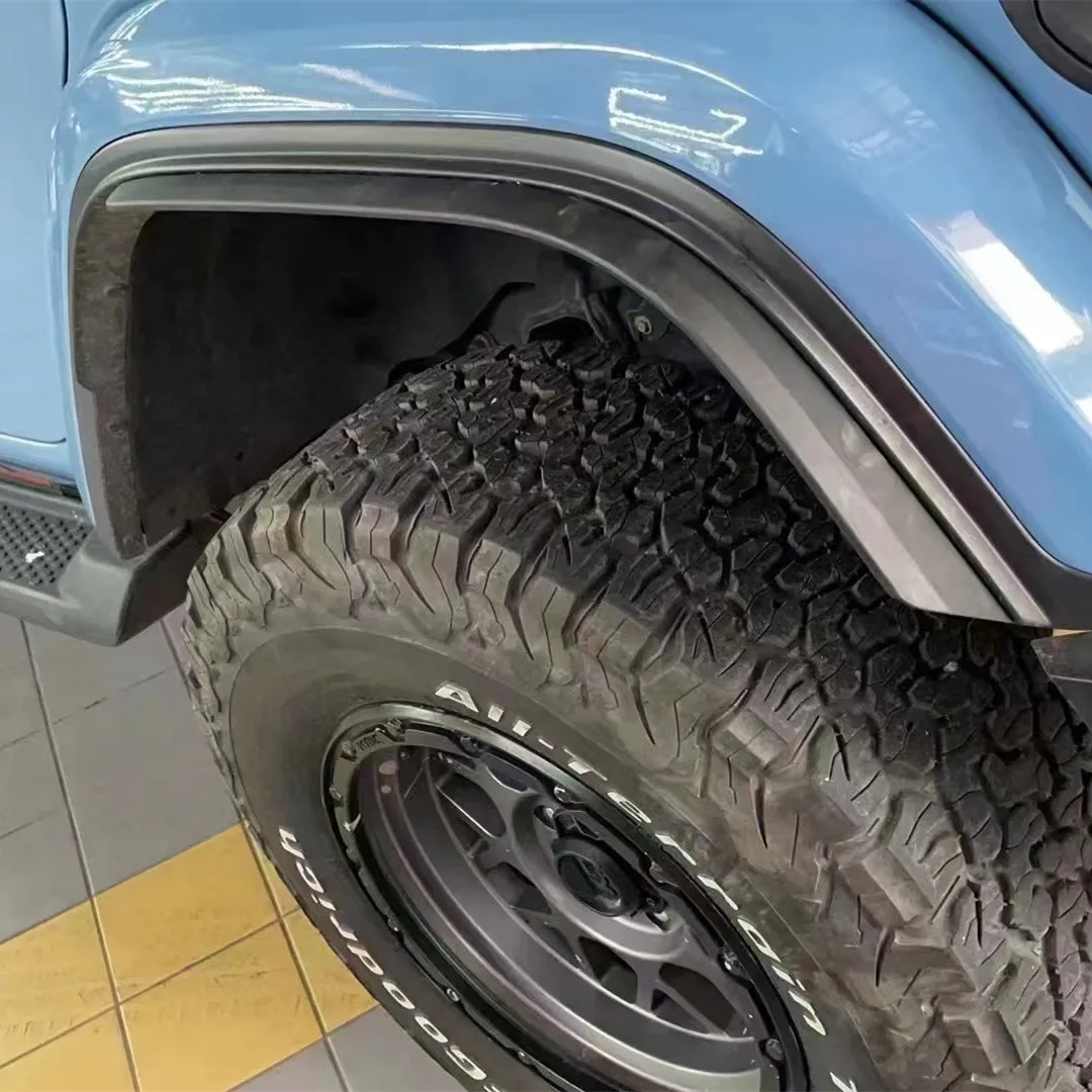 4PcsWheelEyebrowArchTrimLipsFenderFlareEyebrowCoverTrimfor