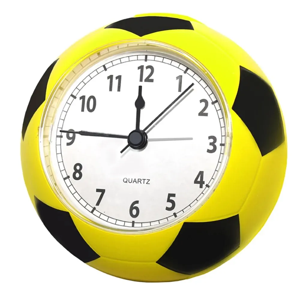 Soccer Ball Alarm Clock 3D Football Shaped Student Clock Birthday Gifts For Boys Girls