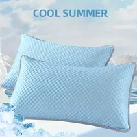 2-8 housses d’oreiller rafraîchissantes d’été en soie de glace couleur unie sensation fraîche pour climatisation lavables sans oreiller 48x74 cm idéales pour chambre maison confortable respirantes parfaites pour nuits 4