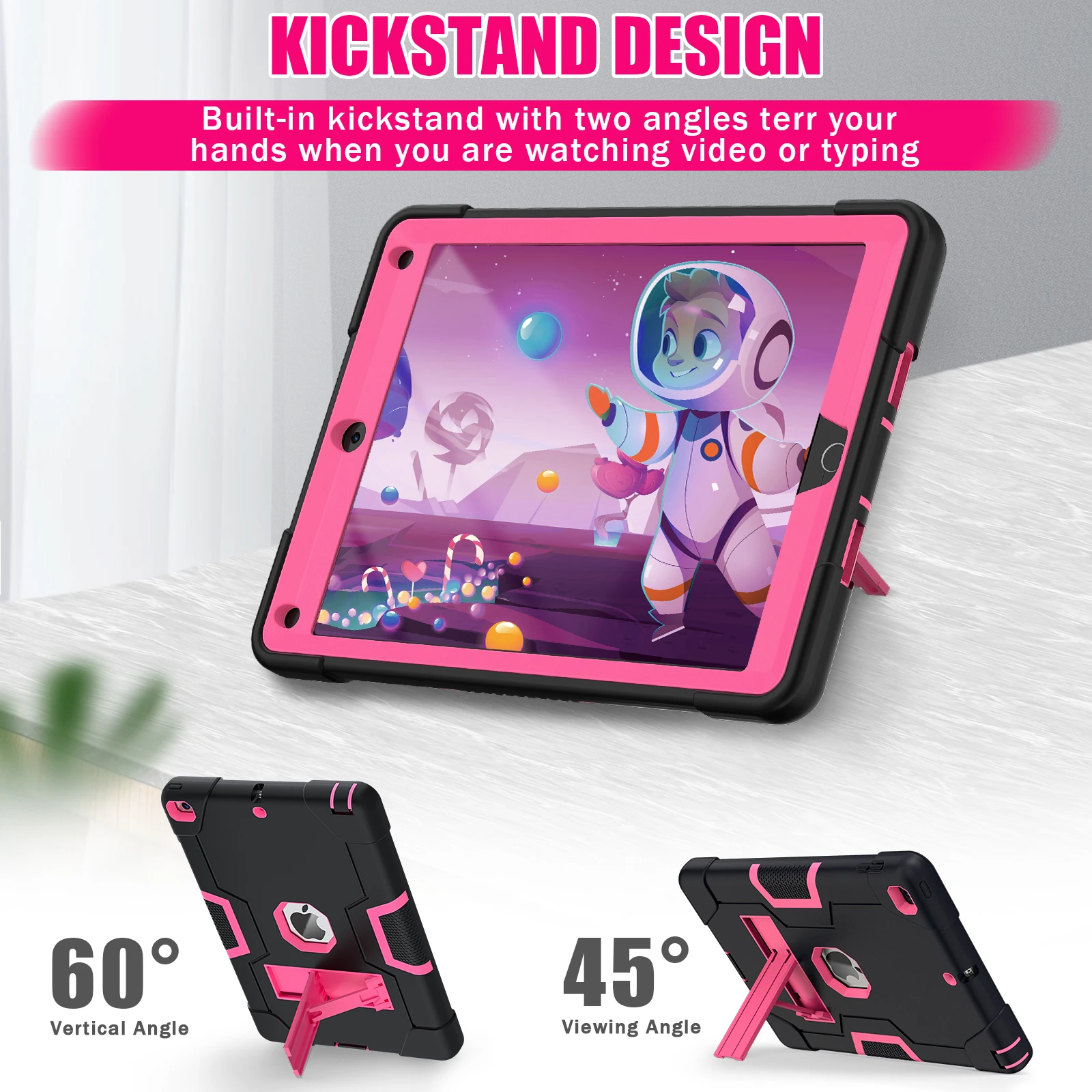 Rugged Shockproof Case For iPad 9.7