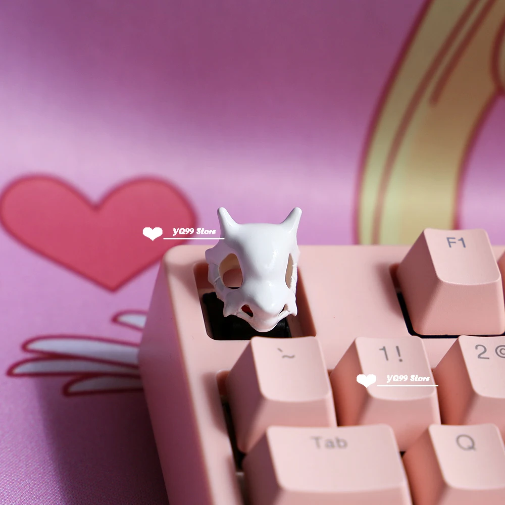 Tridimensional Anime Cartoon Elf Keycaps Chave Esc Resina Keycap Keycaps Teclado Kawaii Compatível com Interruptores mx - Imagem 5