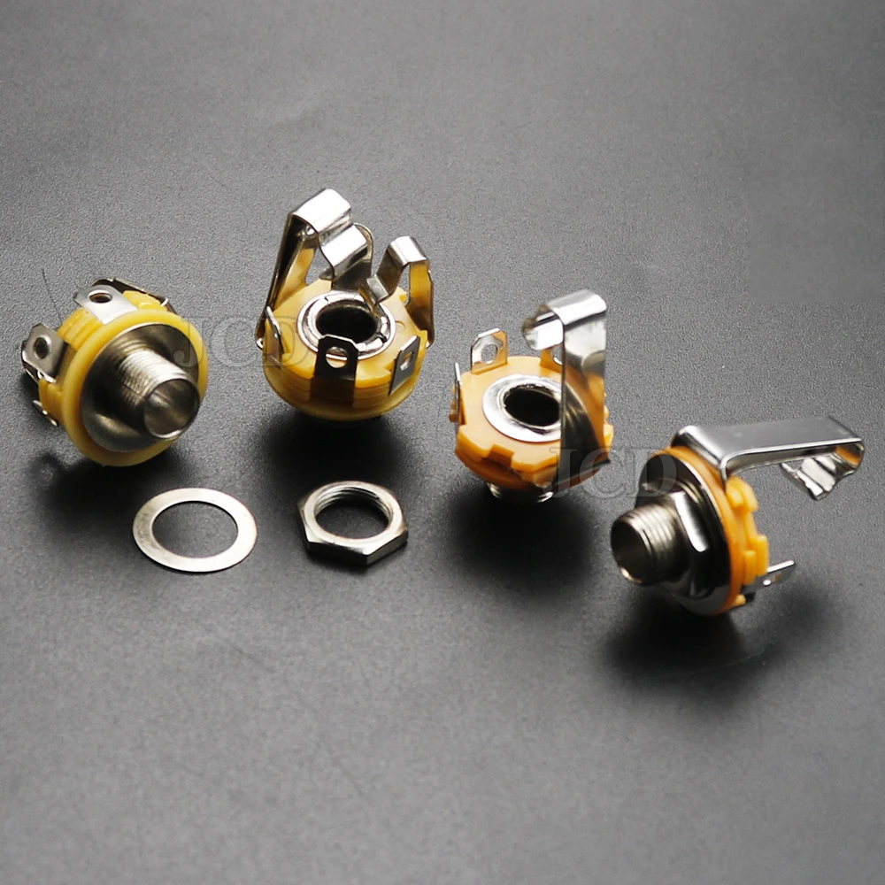 10Pcs Electric Guitar Input Jack For All Electric Guitar & Bass