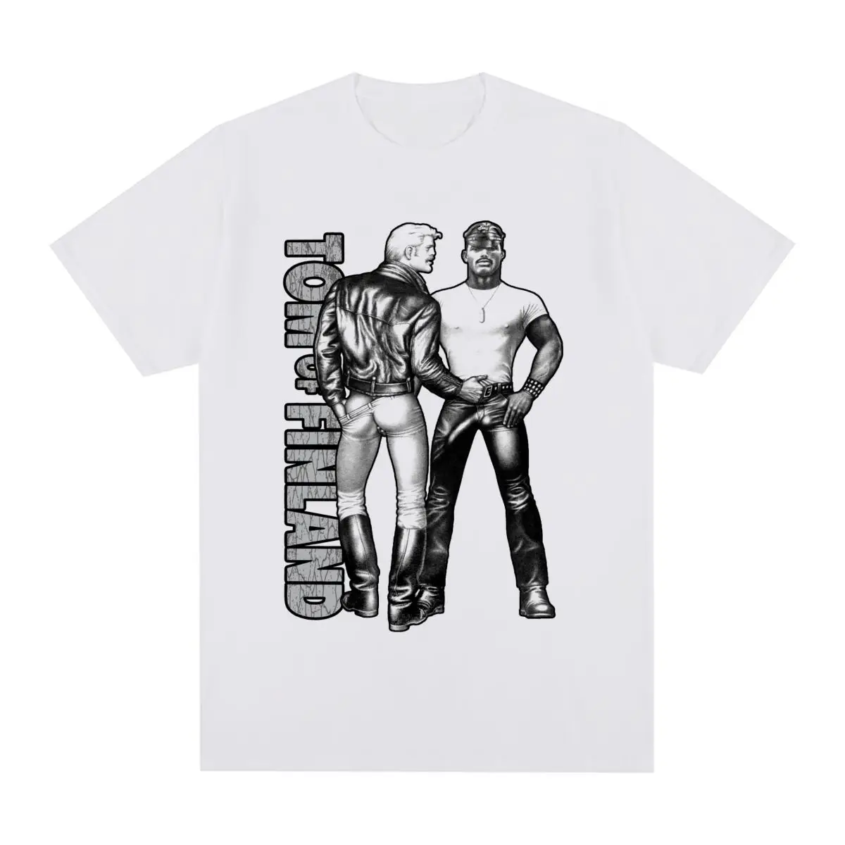 

TOM OF FINLAND Vintage T-shirt LGBT GAY SCHWUL SAILOR MATROSE Cotton Men T shirt New Tee Tshirt Womens Tops