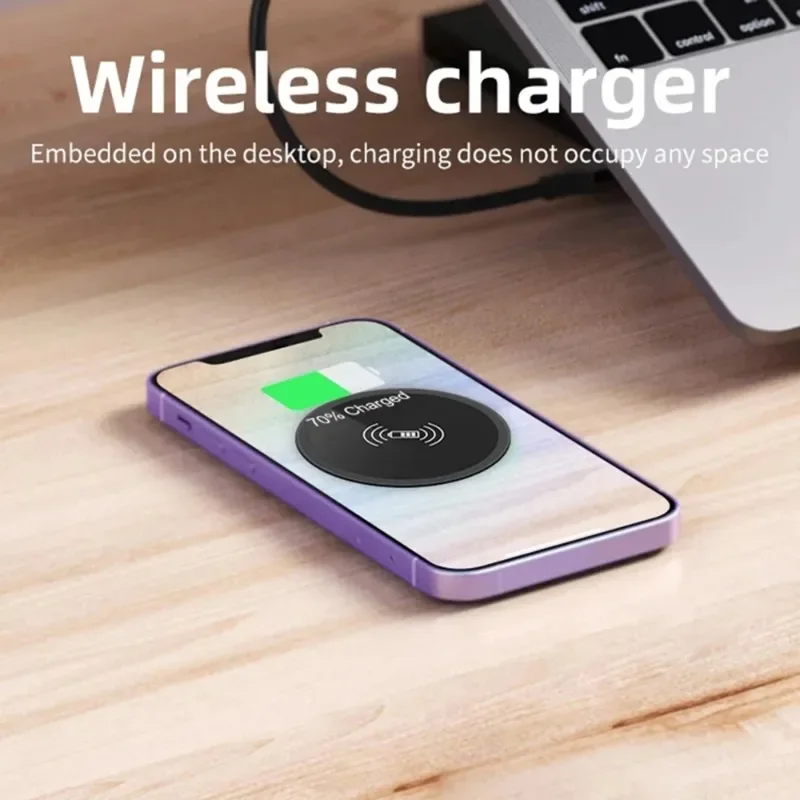 100W Fast Wireless Charger Pad for iPhone 16 15 14 13 12 Samsung S24 S23 Xiaomi Huawei Wireless Charging Station Charging Device