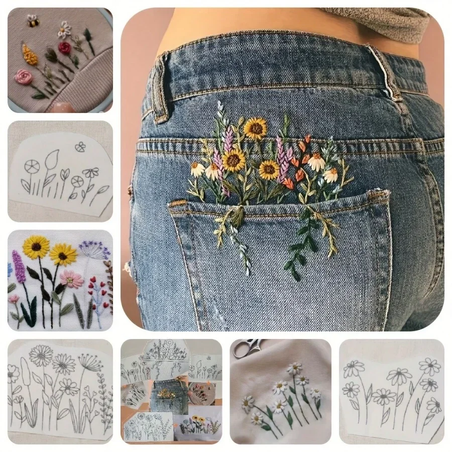 Bamboo Hoop Embroidery Kit For DIY