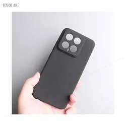 Sandstone Matte Ultra Slim Shockproof TPU Phone Case - Soft Silicone Protective Bumper Cover for honor X8C (Black)