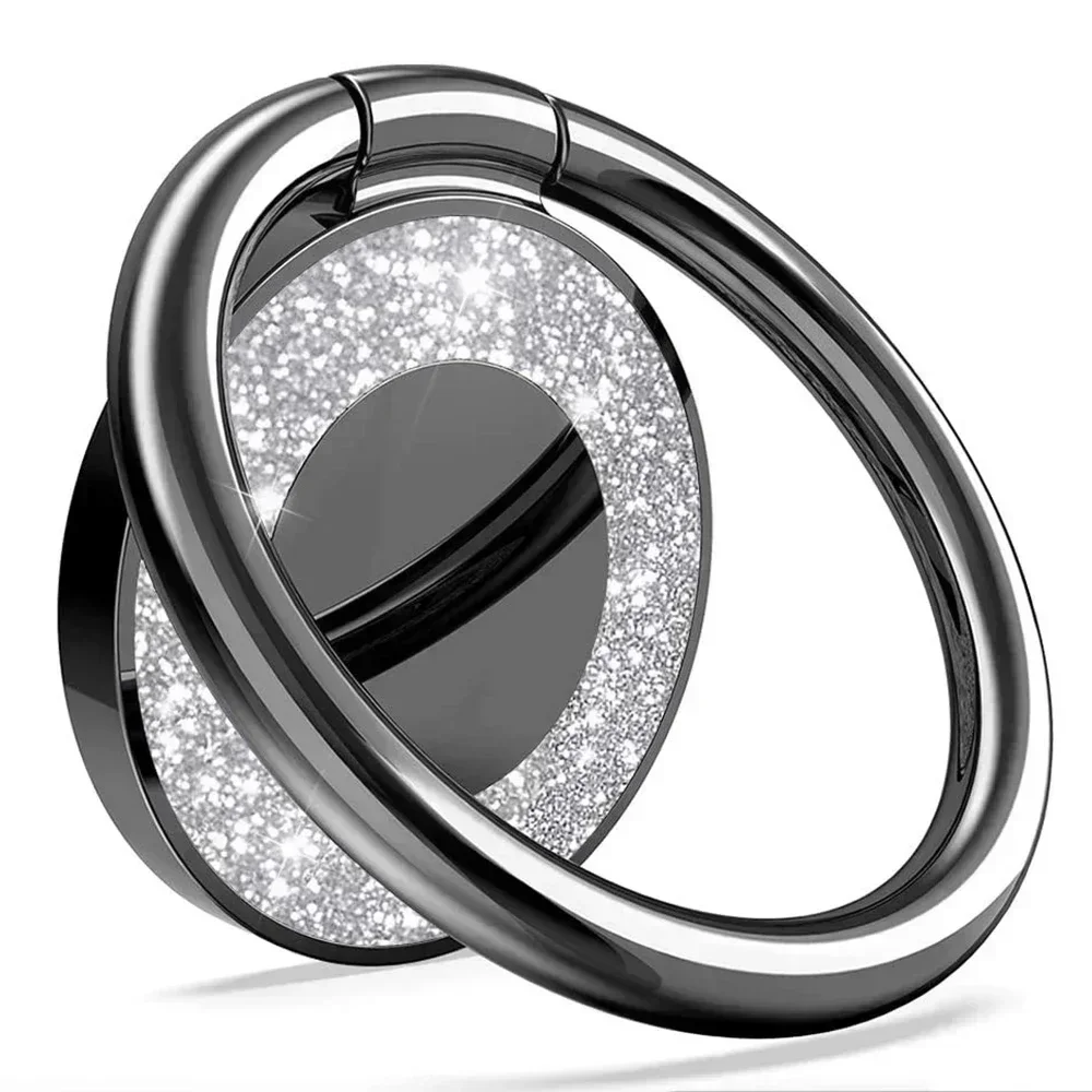 360° Rotatable Metal Phone Ring Holder and Stand - Universal Design