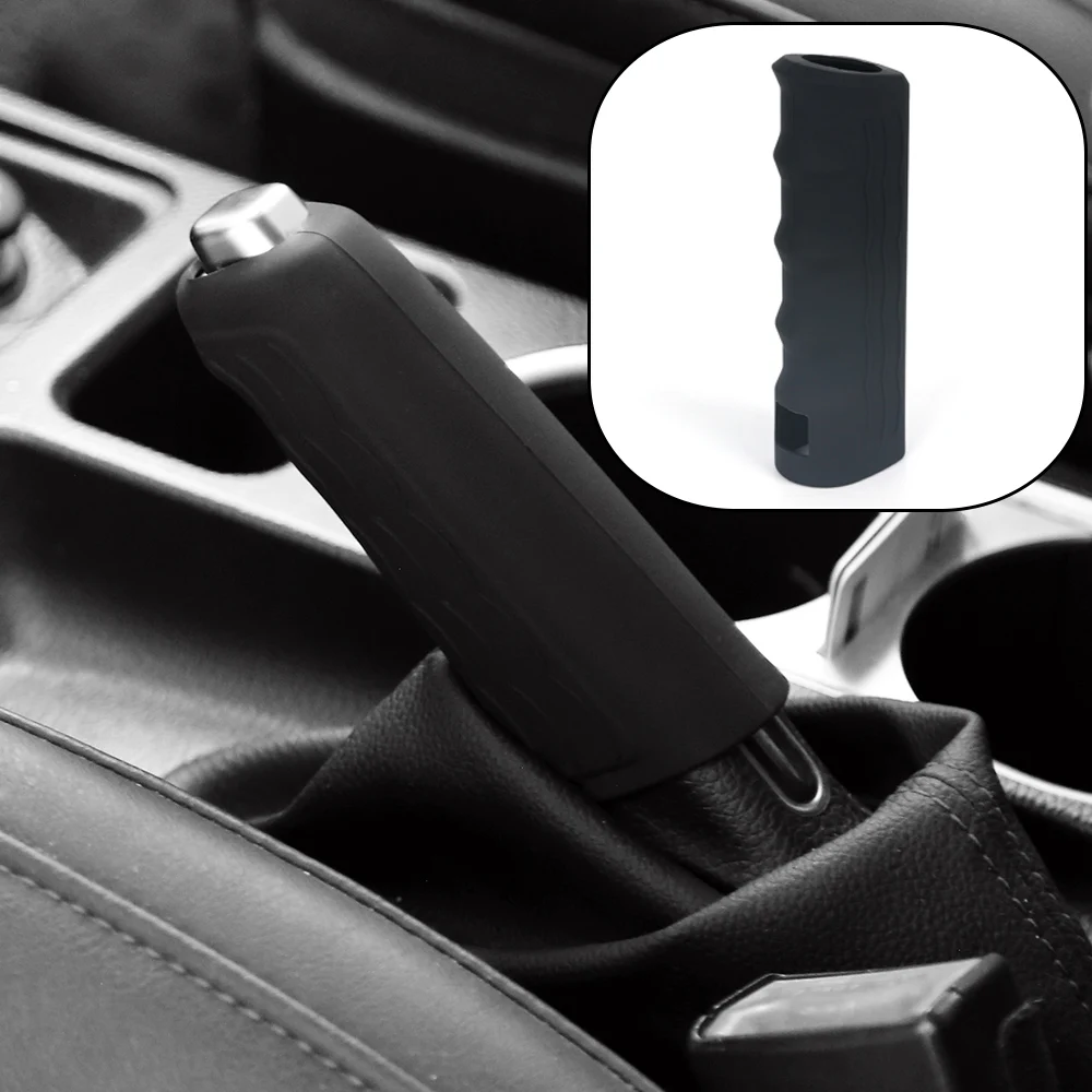 Soft Silicone Car Accessories Anti-skid Comfortable Car Handbrake Cover Sweat-proof Handbrake Cover Multicolor hand brake cover
