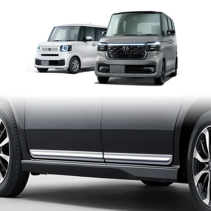

Для Honda N-BOX JF5 JF6 2023 ABS Хромированная Боковая дверь корпус анти-формовочная линия крышка наклейки искусственные внешние аксессуары