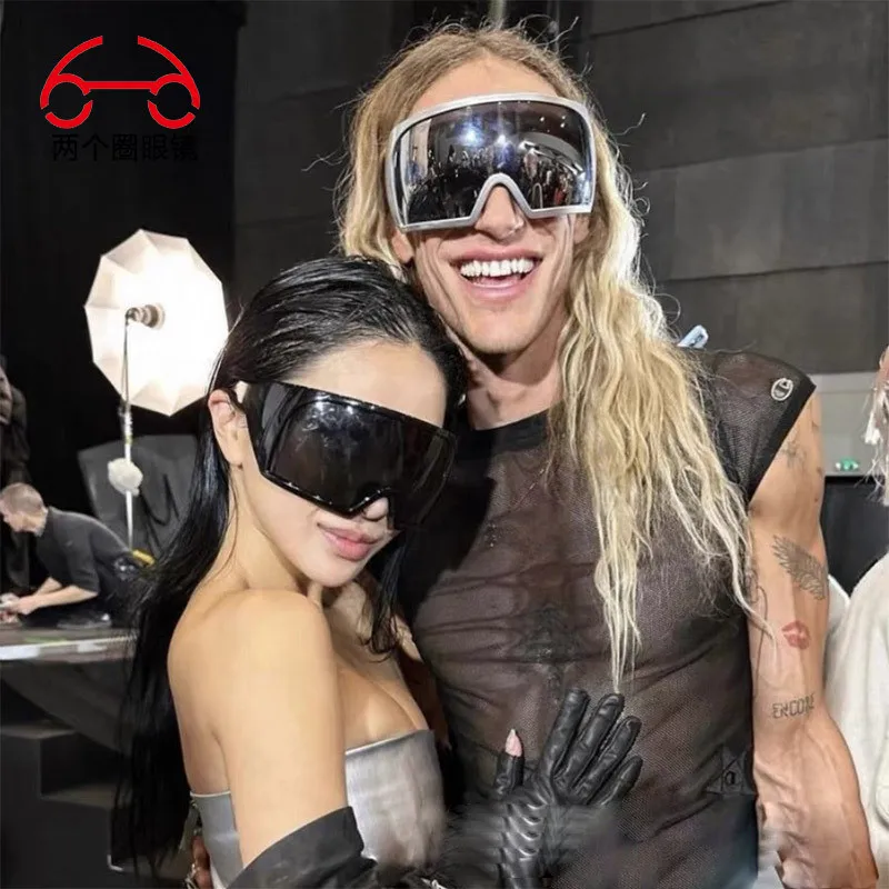 

Очки солнцезащитные унисекс в стиле стимпанк, 2 шт.