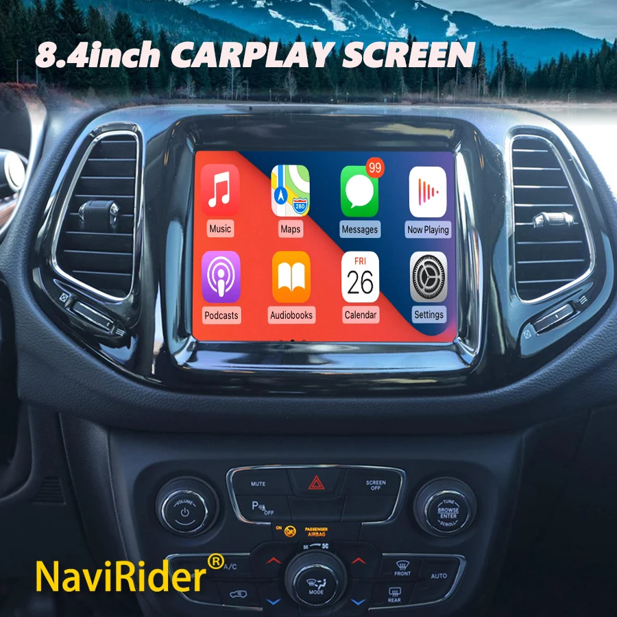 

Автомобильный мультимедийный плеер, экран 8,4 дюйма, Android 13, для Jeep Compass 2017 2018 2019