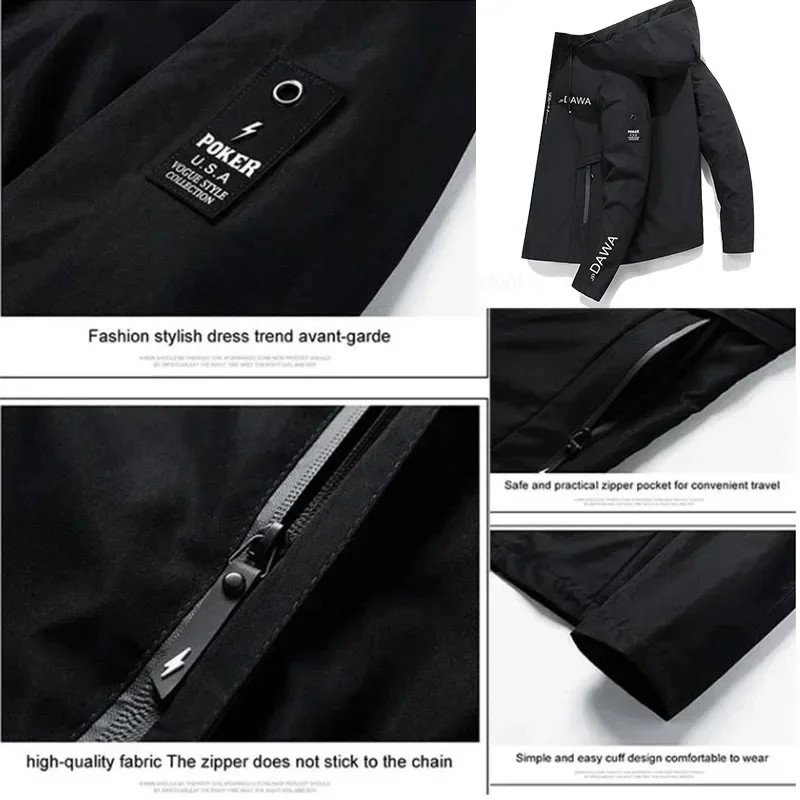 Fishing Suit Set Jp Dawa fishing suit, suit jacket, tactical pants, spring and summer waterproof and sunscreen season, outdoor sports fishing set