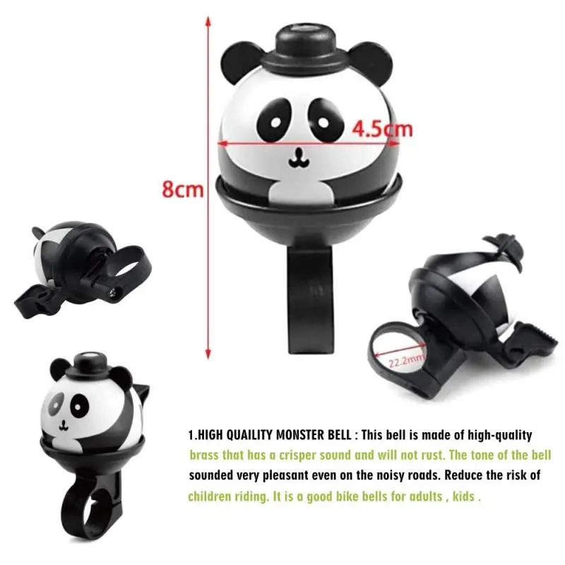

Колокольчик с высоким децибелем, персональный мультяшный милый Детский велосипедный колокольчик, аксессуары для езды на велосипеде