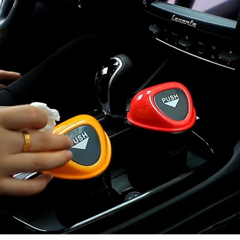 Auto Door Seat Back Visor Trash Bin Auto Organizer Storage Box Car Trash Can Garbage Rubbish Holder car trash can