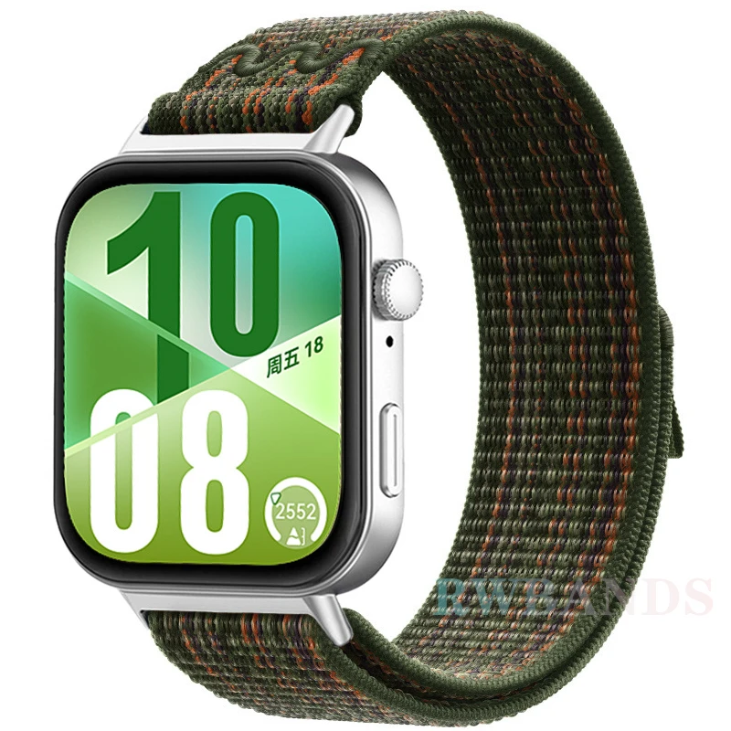 ตัวเลือกสินค้า สายรัดนาฬิกาไนลอน ระบายอากาศดี ใส่สบาย สำหรับ Huawei Fit 4/5