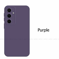 Original TPU Shockproof Phone Case with Camera Lens Protection - Samsung A35 5G (PURPLE)
