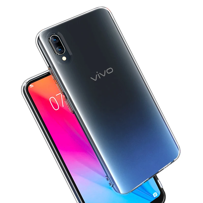 Ultra Slim Transparent Soft Back Phone Case - Universal Fit