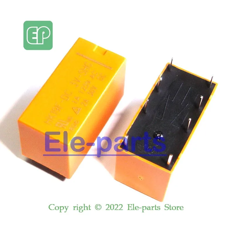 

50 PCS HK19F-DC3V-SHG DIP-8 HK19F-DC 3V-SHG Power PCB Subminiature Relay